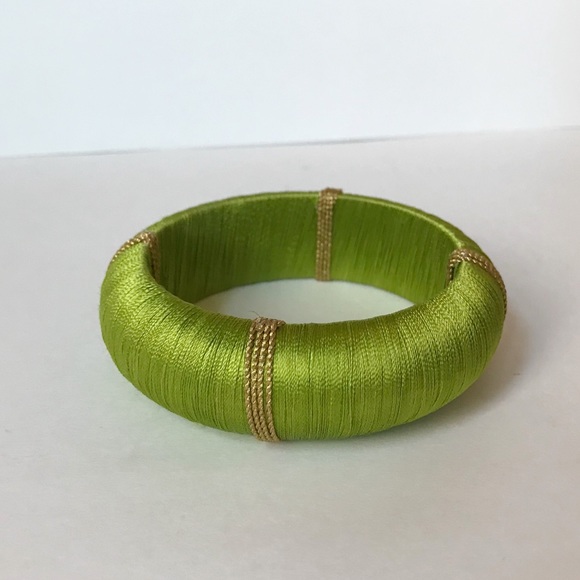 Green and Gold Bracelet - Picture 1 of 2